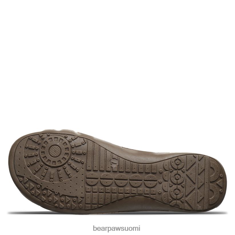 BEARPAW layla ii leveä naiset valkoinen metallinen sandaalit H880X0432