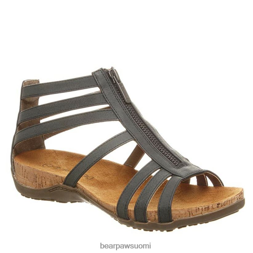 BEARPAW layla naiset musta sandaalit H880X0441