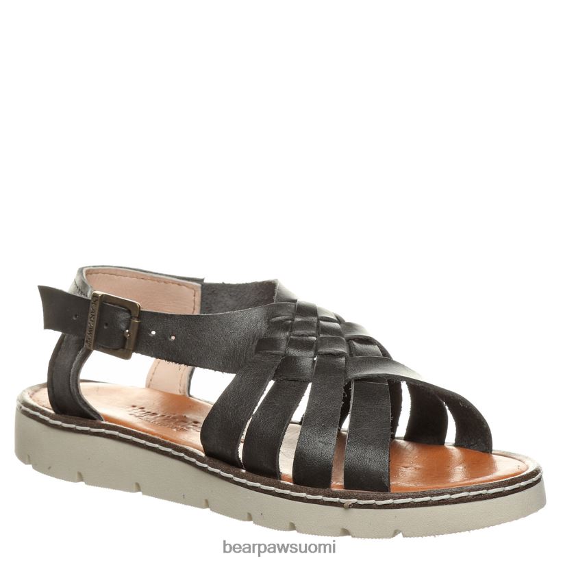BEARPAW leah naiset musta sandaalit H880X0491