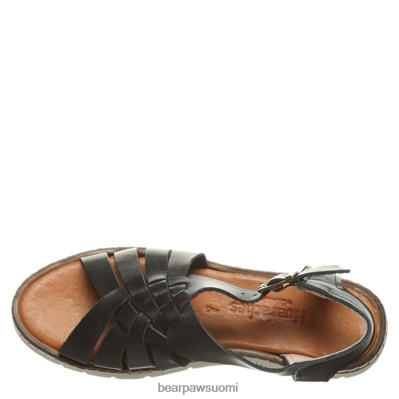 BEARPAW leah naiset musta sandaalit H880X0491