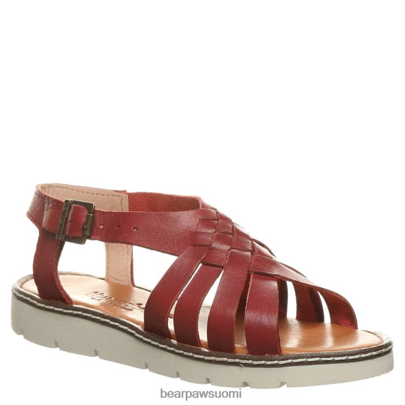 BEARPAW leah naiset punainen sandaalit H880X0487