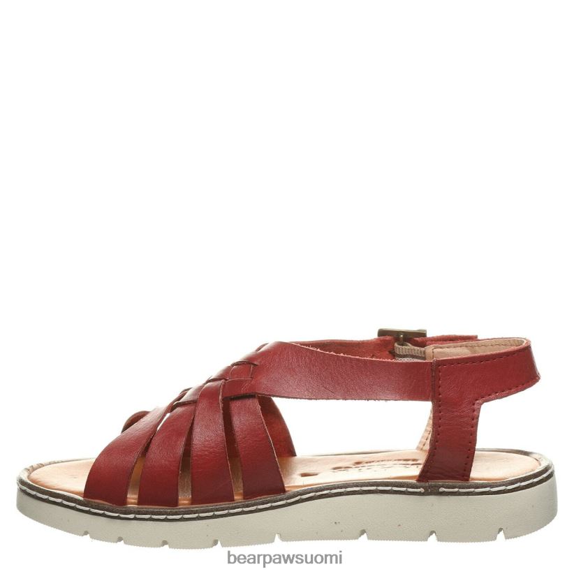 BEARPAW leah naiset punainen sandaalit H880X0487