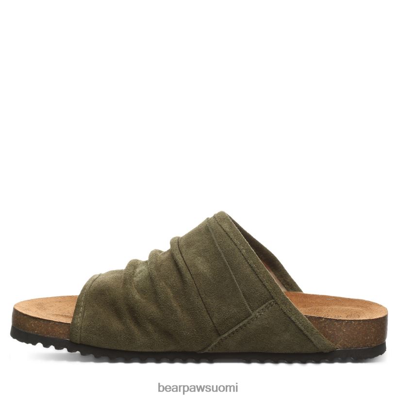 BEARPAW lillie naiset tumma oliivi sandaalit H880X0464