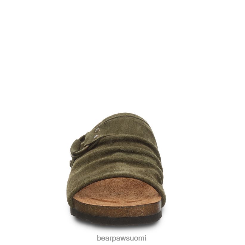 BEARPAW lillie naiset tumma oliivi sandaalit H880X0464