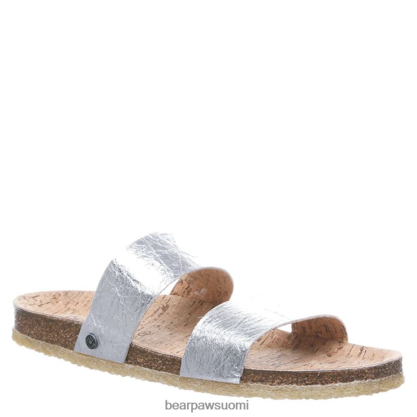 BEARPAW lilo naiset hopea sandaalit H880X0502