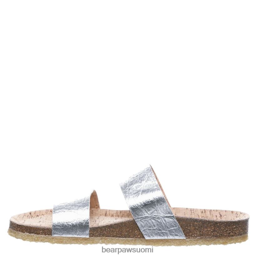 BEARPAW lilo naiset hopea sandaalit H880X0502