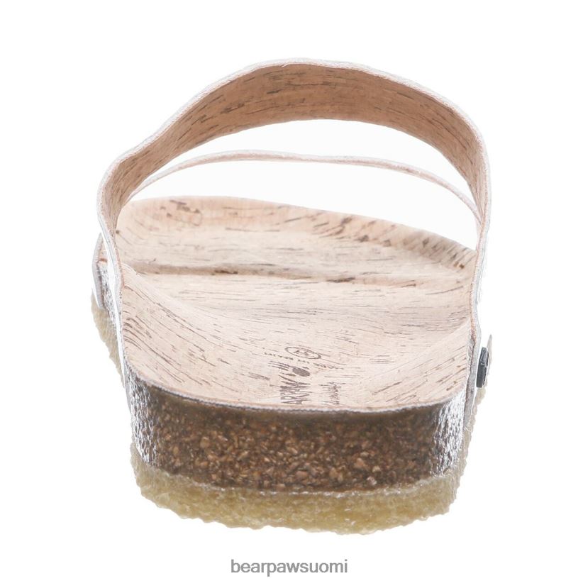 BEARPAW lilo naiset hopea sandaalit H880X0502