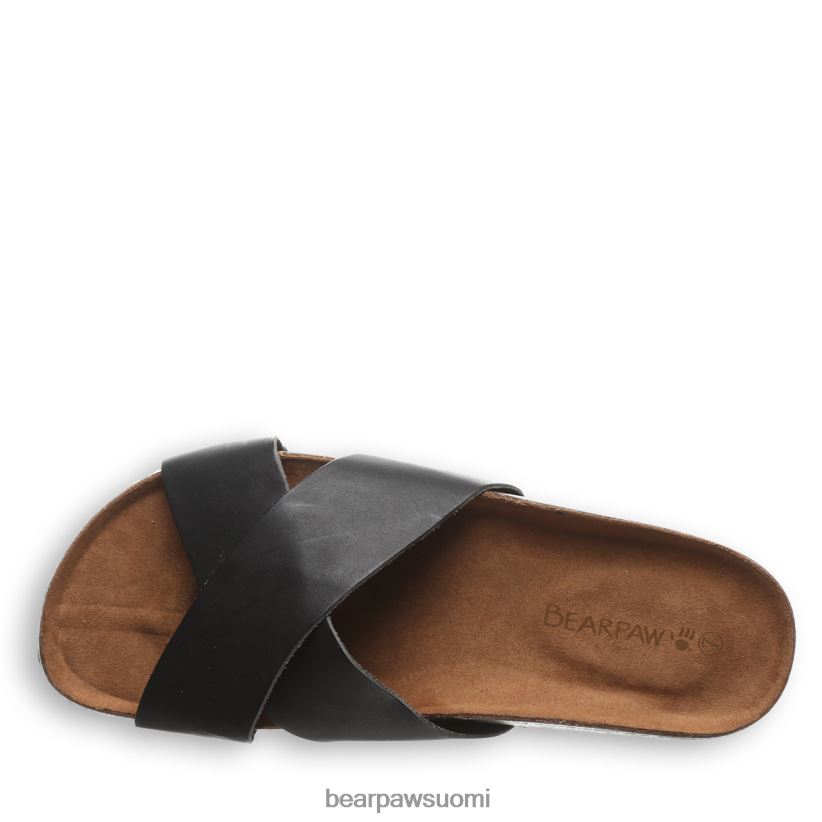 BEARPAW margarita naiset musta sandaalit H880X0447