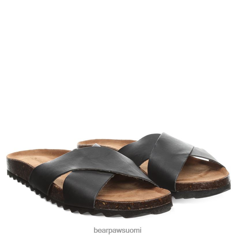 BEARPAW margarita naiset musta sandaalit H880X0447