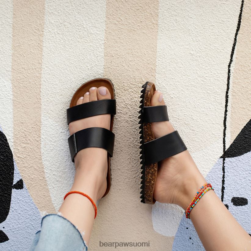 BEARPAW marlette naiset musta sandaalit H880X0365