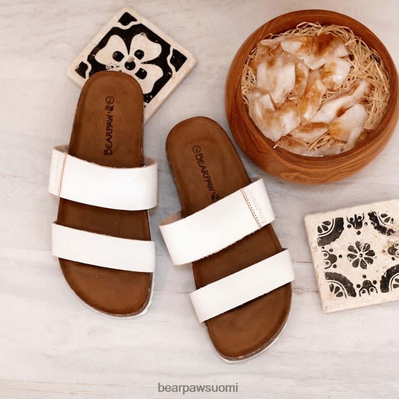 BEARPAW marlette naiset valkoinen sandaalit H880X0366