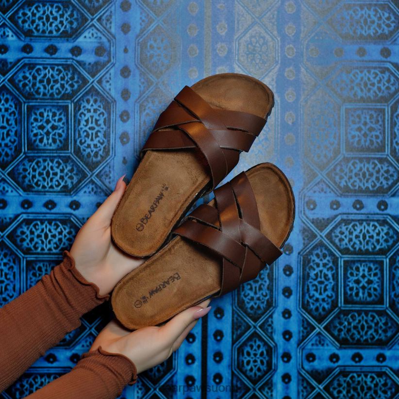 BEARPAW martina naiset pähkinä sandaalit H880X0358