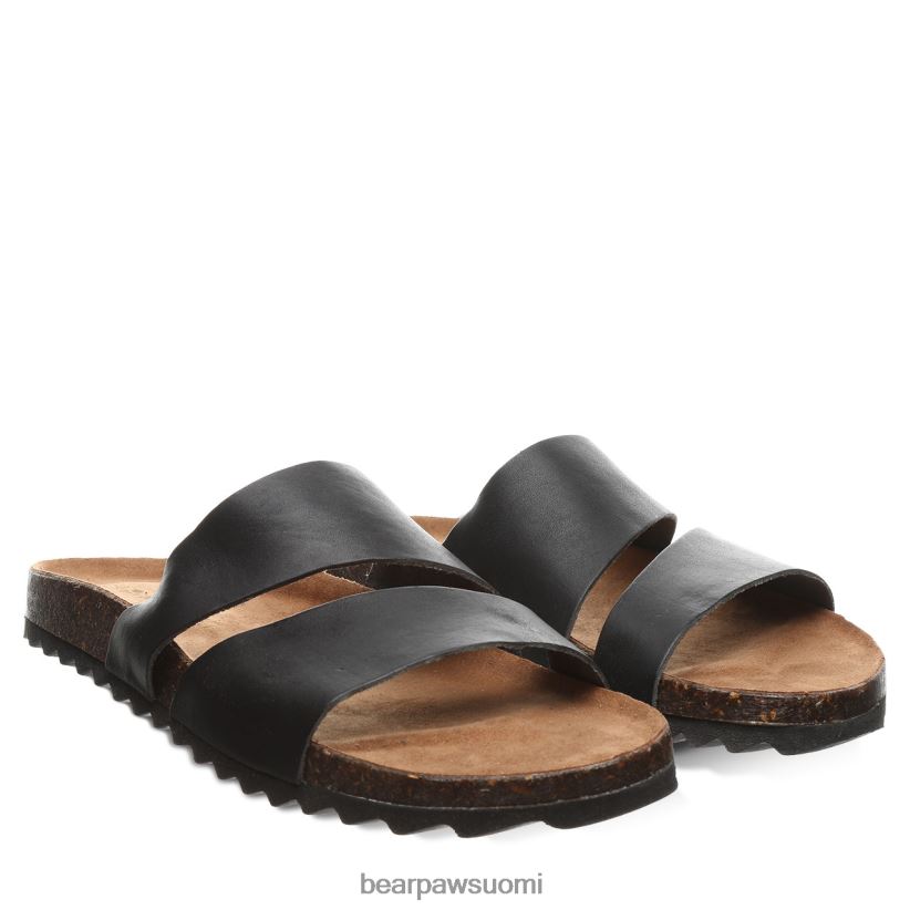 BEARPAW mia naiset musta sandaalit H880X0393