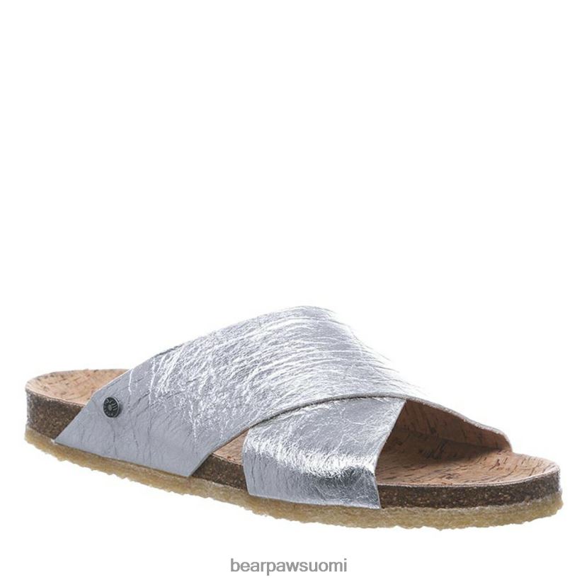 BEARPAW pina naiset hopea sandaalit H880X0505