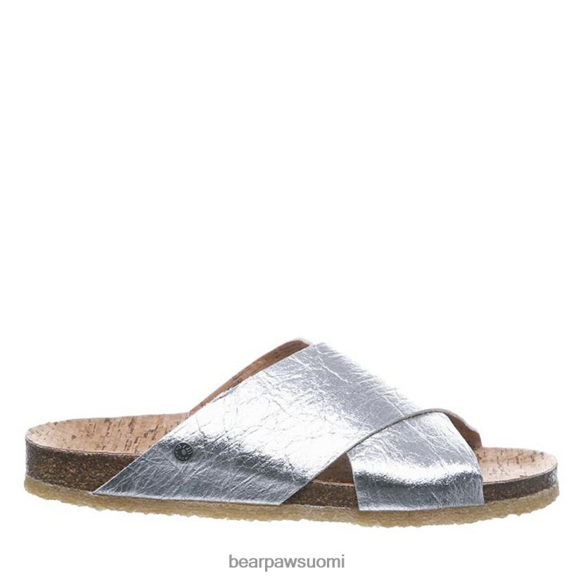 BEARPAW pina naiset hopea sandaalit H880X0505