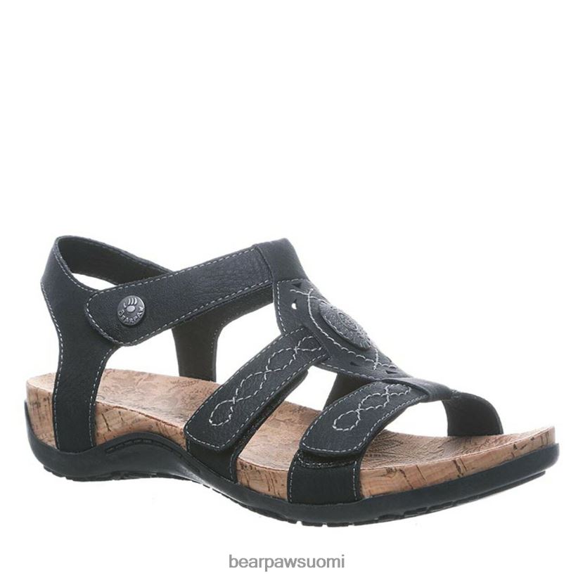 BEARPAW ridley ii naiset musta sandaalit H880X0410