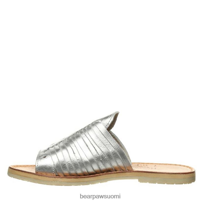 BEARPAW rosa naiset hopea sandaalit H880X0428