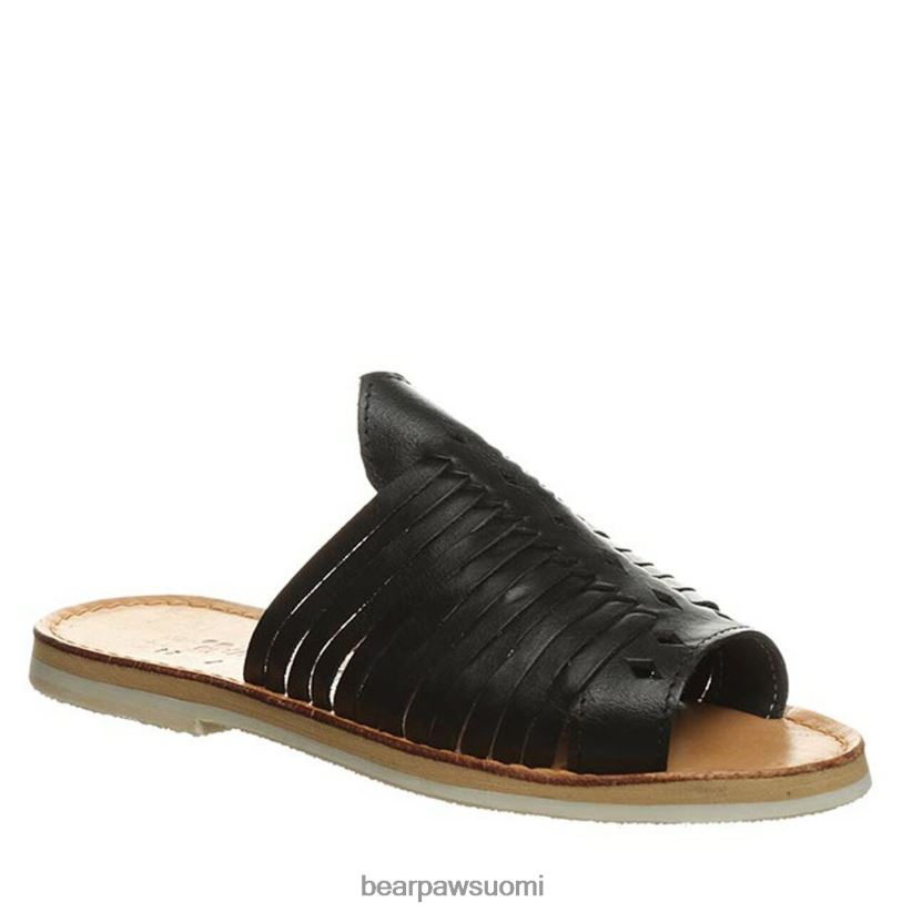 BEARPAW rosa naiset musta sandaalit H880X0429