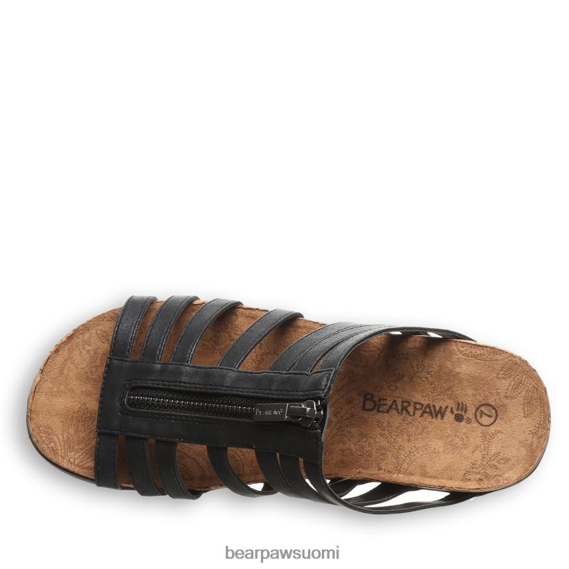 BEARPAW sabrina naiset musta sandaalit H880X0402