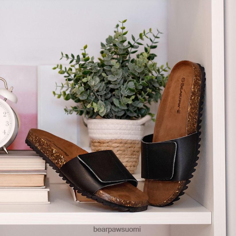 BEARPAW sibyl naiset musta sandaalit H880X0369