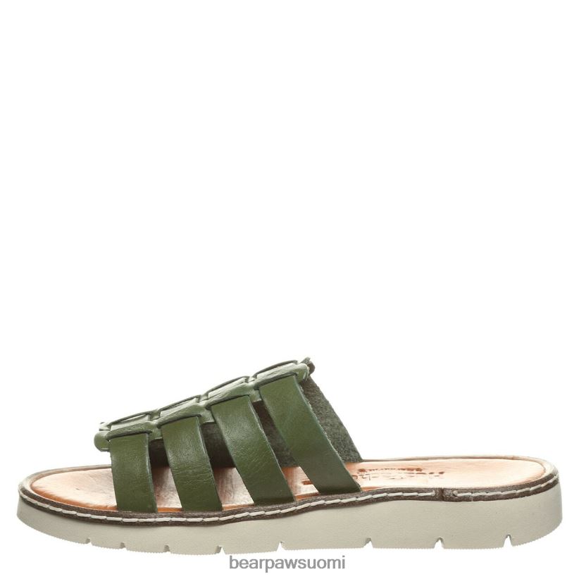 BEARPAW vanessa naiset sotilaallinen vihreä sandaalit H880X0482