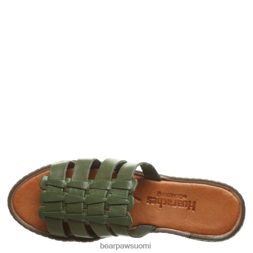 BEARPAW vanessa naiset sotilaallinen vihreä sandaalit H880X0482