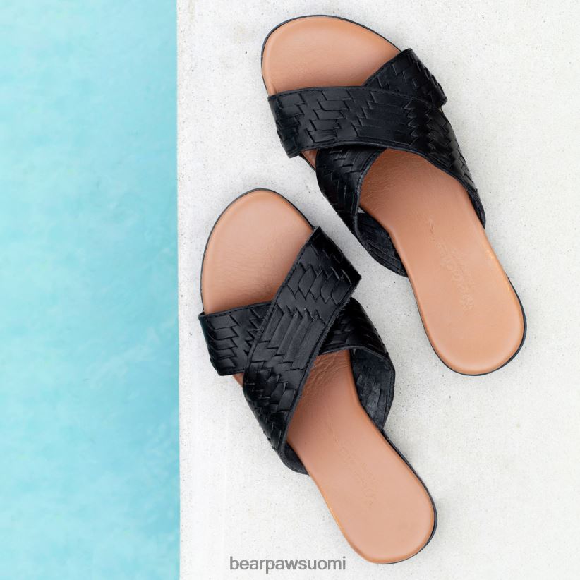 BEARPAW ximena naiset musta sandaalit H880X0387