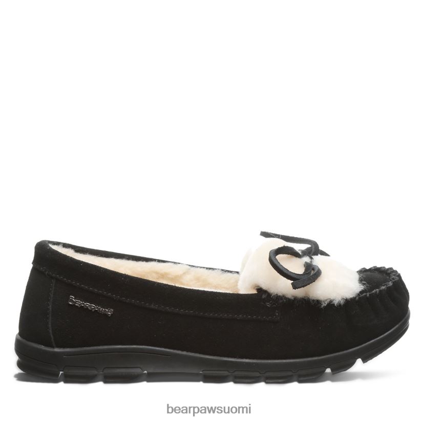 BEARPAW Pariisi naiset musta tossut H880X0264
