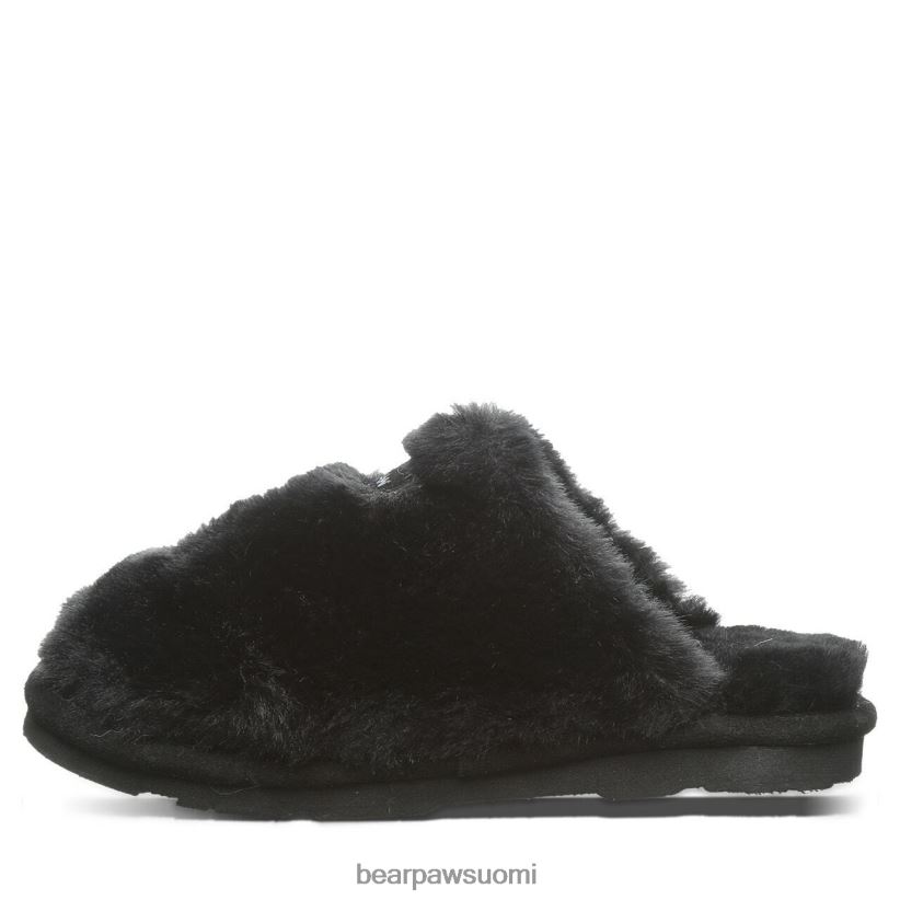 BEARPAW Sofia naiset musta tossut H880X0307
