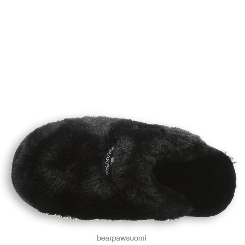 BEARPAW Sofia naiset musta tossut H880X0307