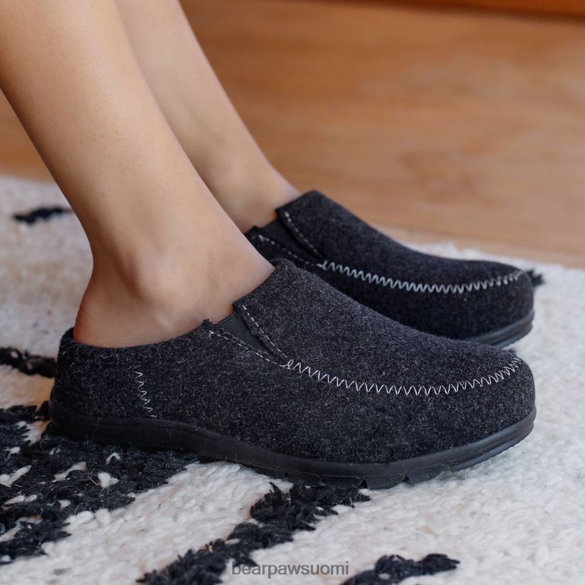 BEARPAW atsalea naiset musta tossut H880X0299