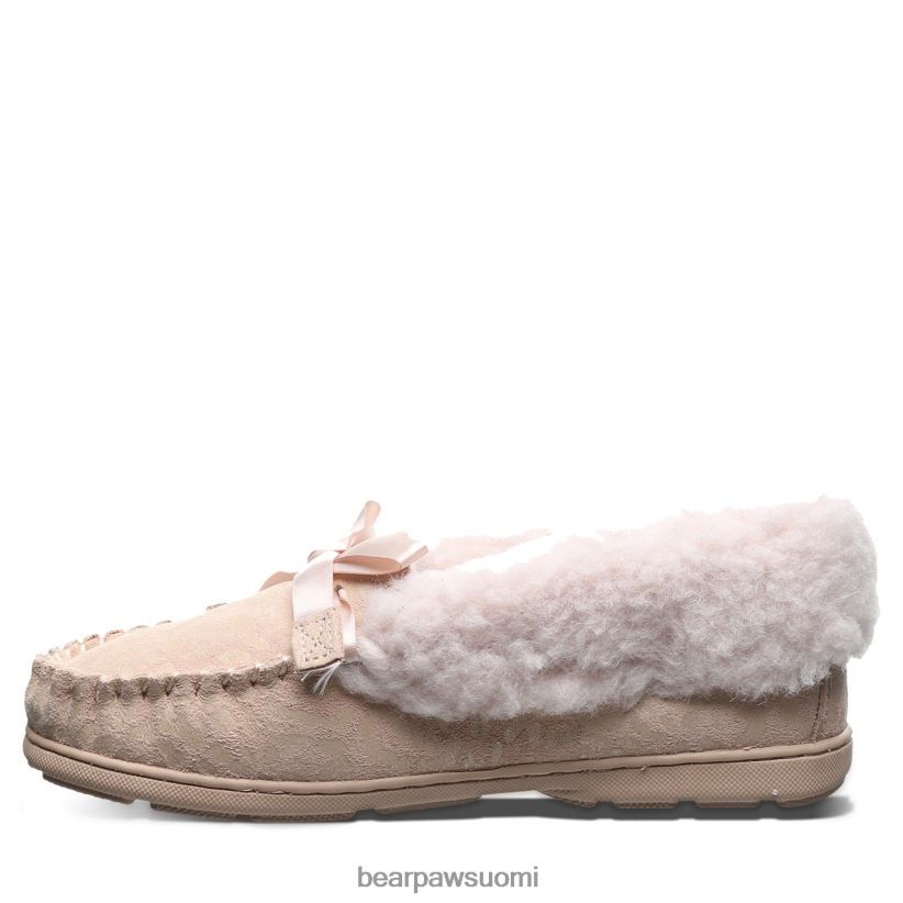 BEARPAW indio eksoottinen naiset vaaleanpunainen leopardi glitter tossut H880X0300