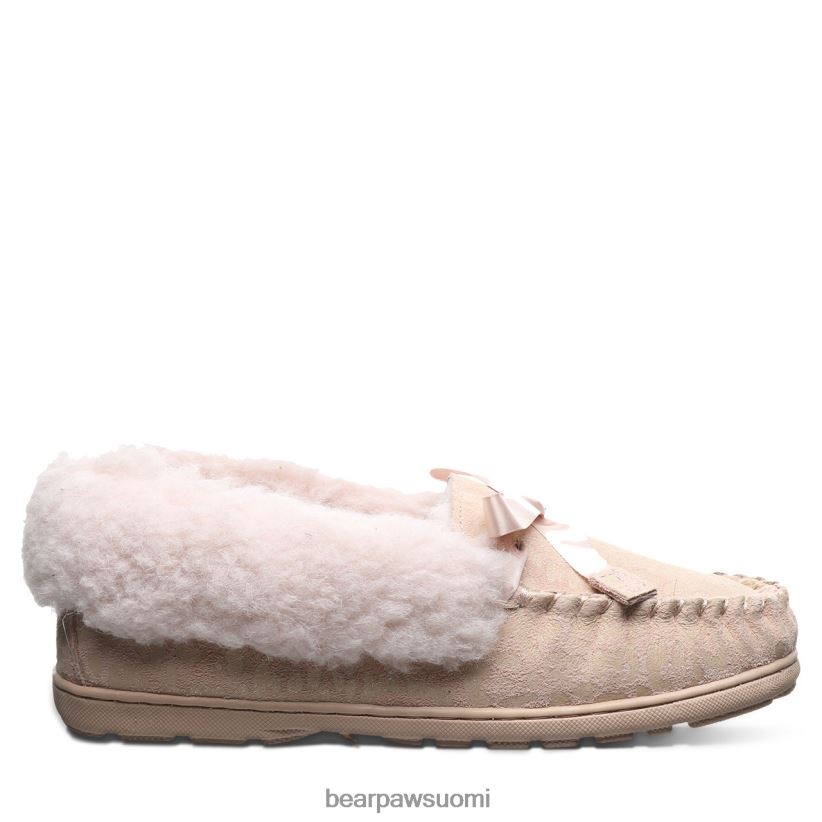 BEARPAW indio eksoottinen naiset vaaleanpunainen leopardi glitter tossut H880X0300