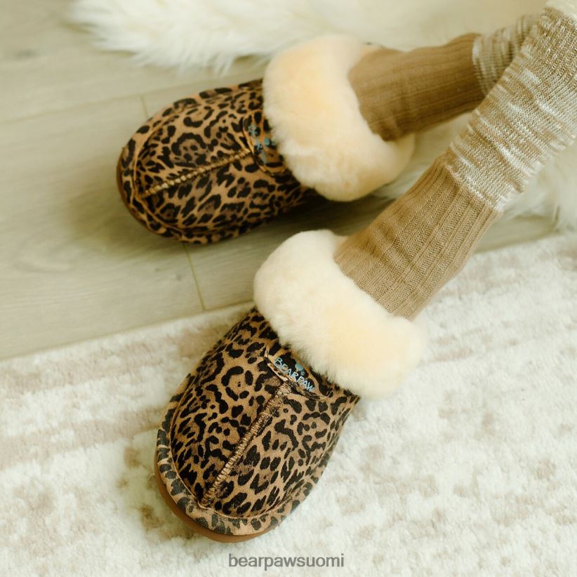 BEARPAW loki eksoottinen naiset leopardi tossut H880X0275