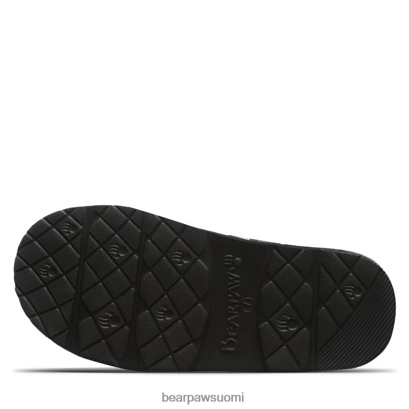BEARPAW loki eksoottinen naiset musta lehmäprintti tossut H880X0293