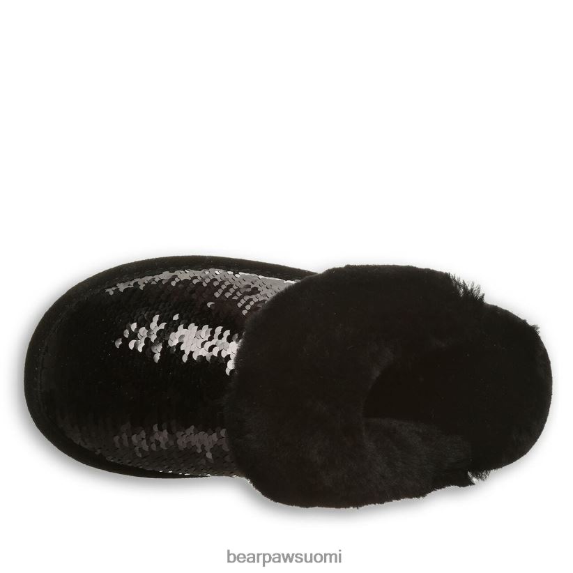 BEARPAW loki eksoottinen naiset musta paljetti tossut H880X0314