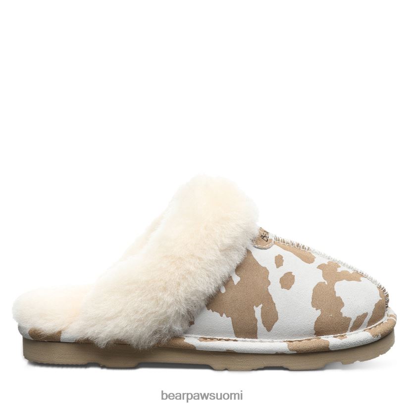 BEARPAW loki eksoottinen naiset ruskea lehmän printti tossut H880X0265