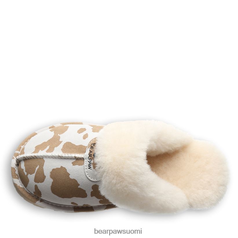 BEARPAW loki eksoottinen naiset ruskea lehmän printti tossut H880X0265