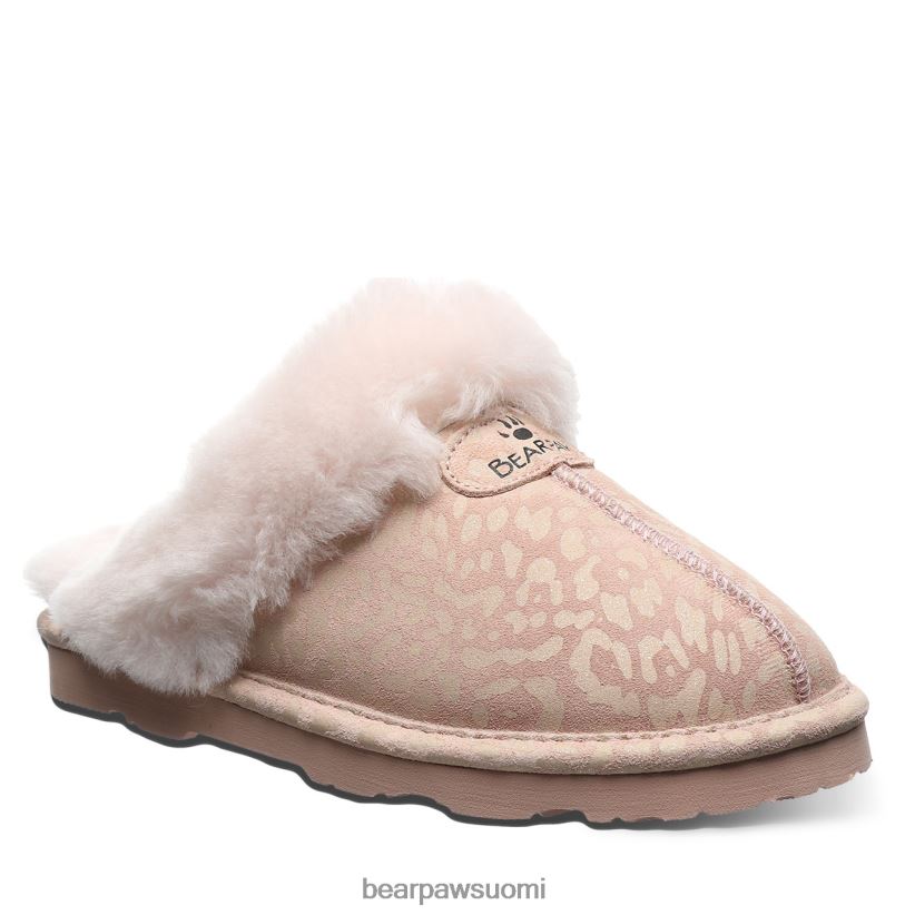 BEARPAW loki eksoottinen naiset vaaleanpunainen leopardi glitter tossut H880X0267