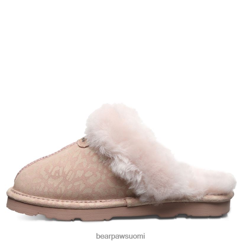 BEARPAW loki eksoottinen naiset vaaleanpunainen leopardi glitter tossut H880X0267