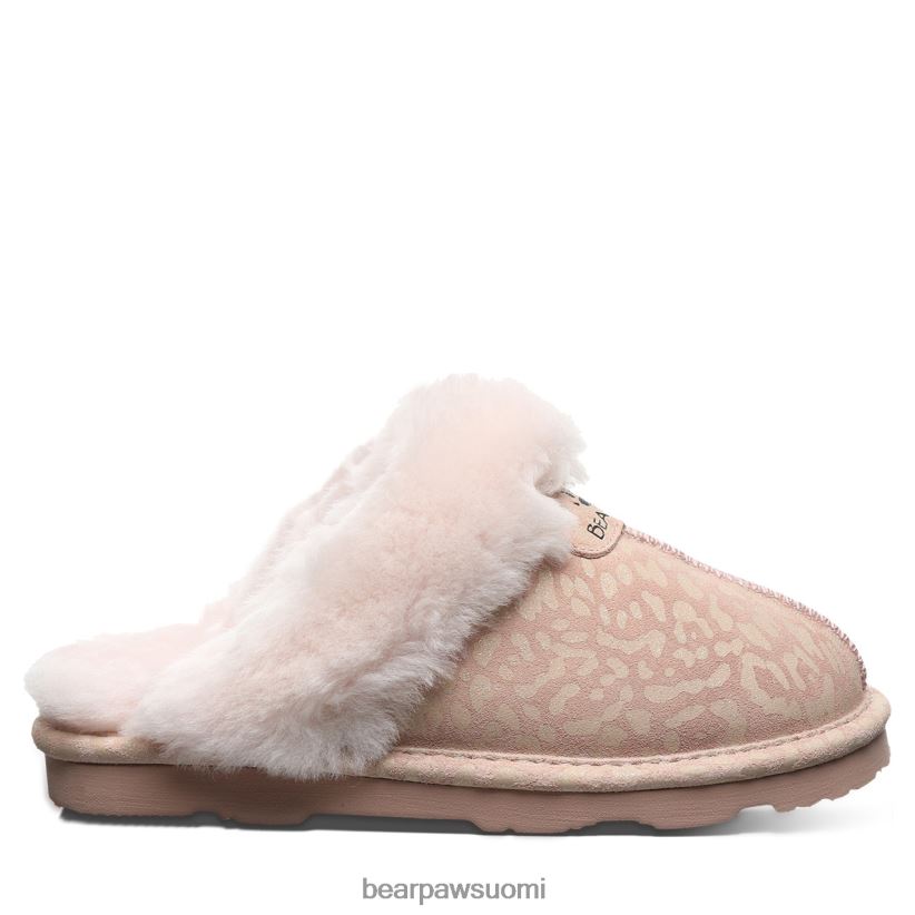 BEARPAW loki eksoottinen naiset vaaleanpunainen leopardi glitter tossut H880X0267