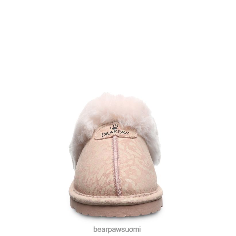 BEARPAW loki eksoottinen naiset vaaleanpunainen leopardi glitter tossut H880X0267