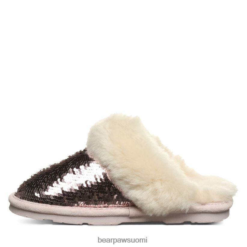 BEARPAW loki eksoottinen naiset vaaleanpunainen paljetti tossut H880X0313
