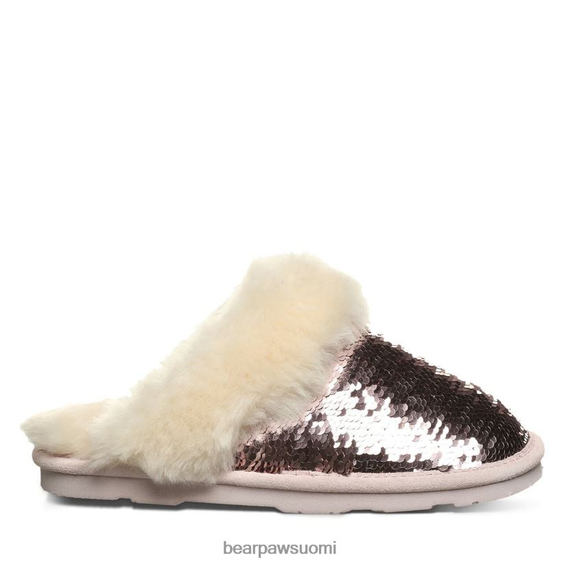BEARPAW loki eksoottinen naiset vaaleanpunainen paljetti tossut H880X0313