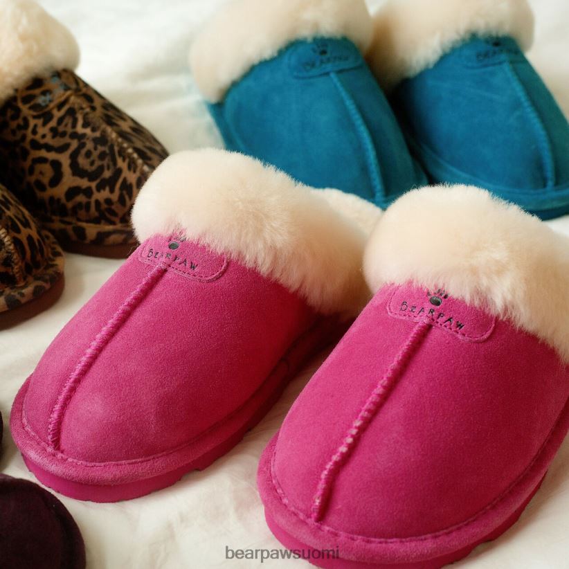 BEARPAW loki naiset juhla pinkki tossut H880X0272