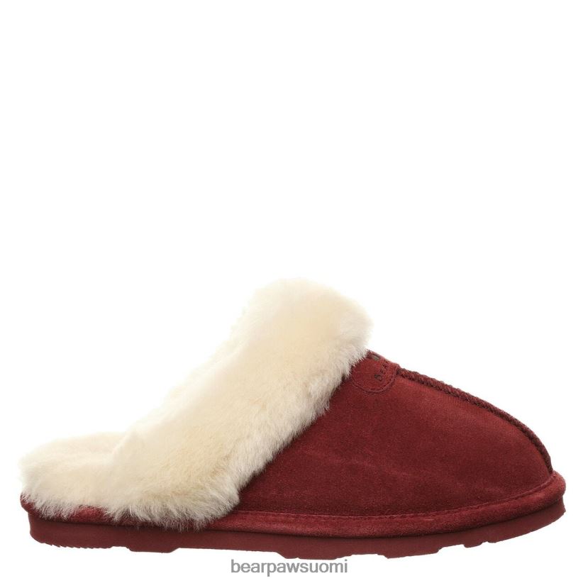 BEARPAW loki naiset punajuuri tossut H880X0311