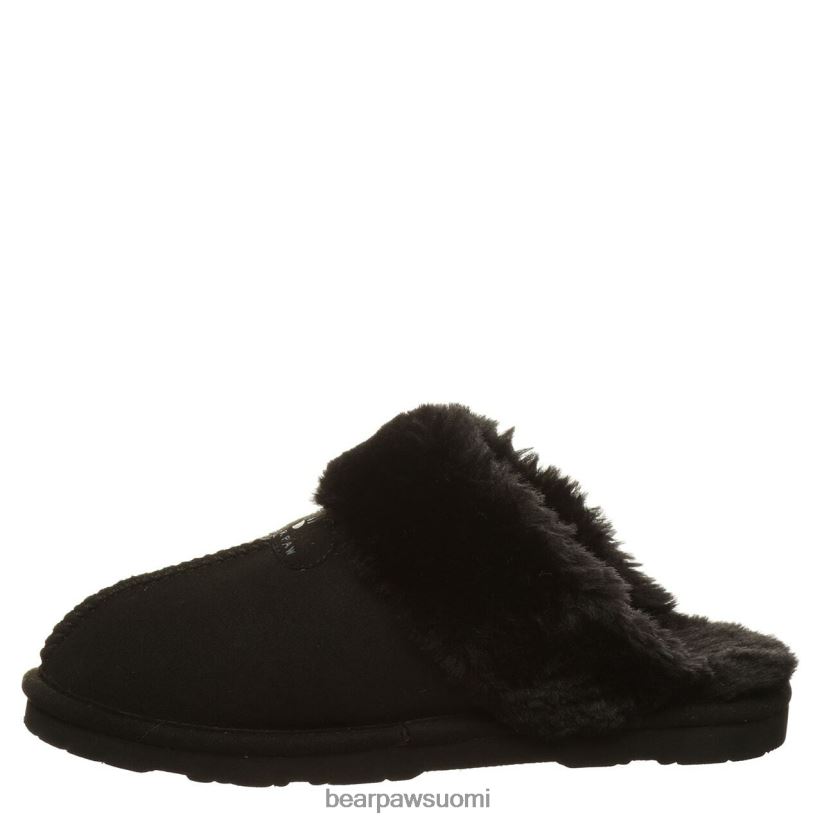 BEARPAW loki vegaani naiset musta tossut H880X0287