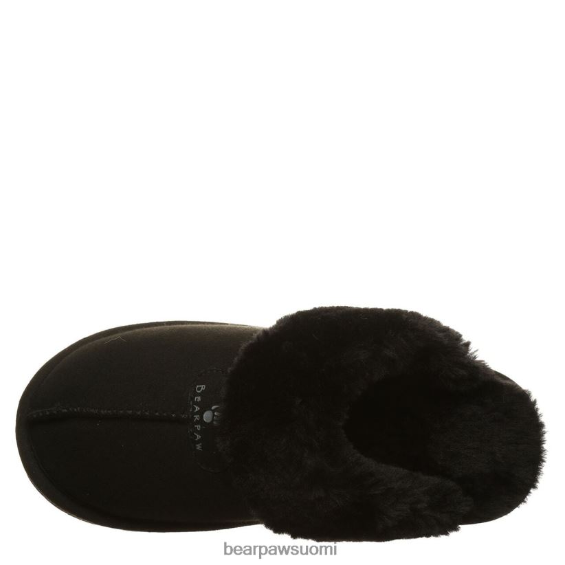 BEARPAW loki vegaani naiset musta tossut H880X0287