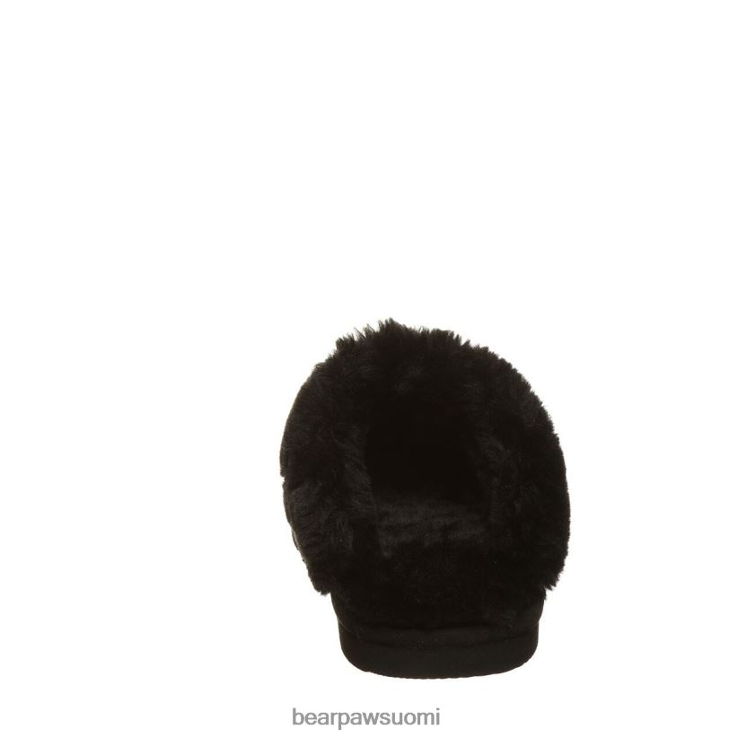 BEARPAW loki vegaani naiset musta tossut H880X0287