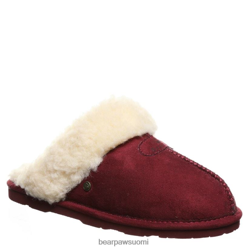 BEARPAW loki vegaani naiset punajuuri tossut H880X0321